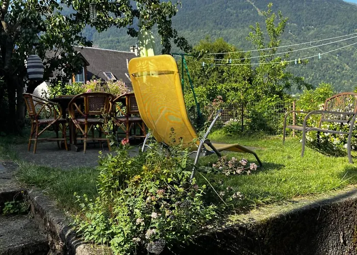 Maison De Village Avec Vue Sur Les Montagnes Et Jardin Privatif